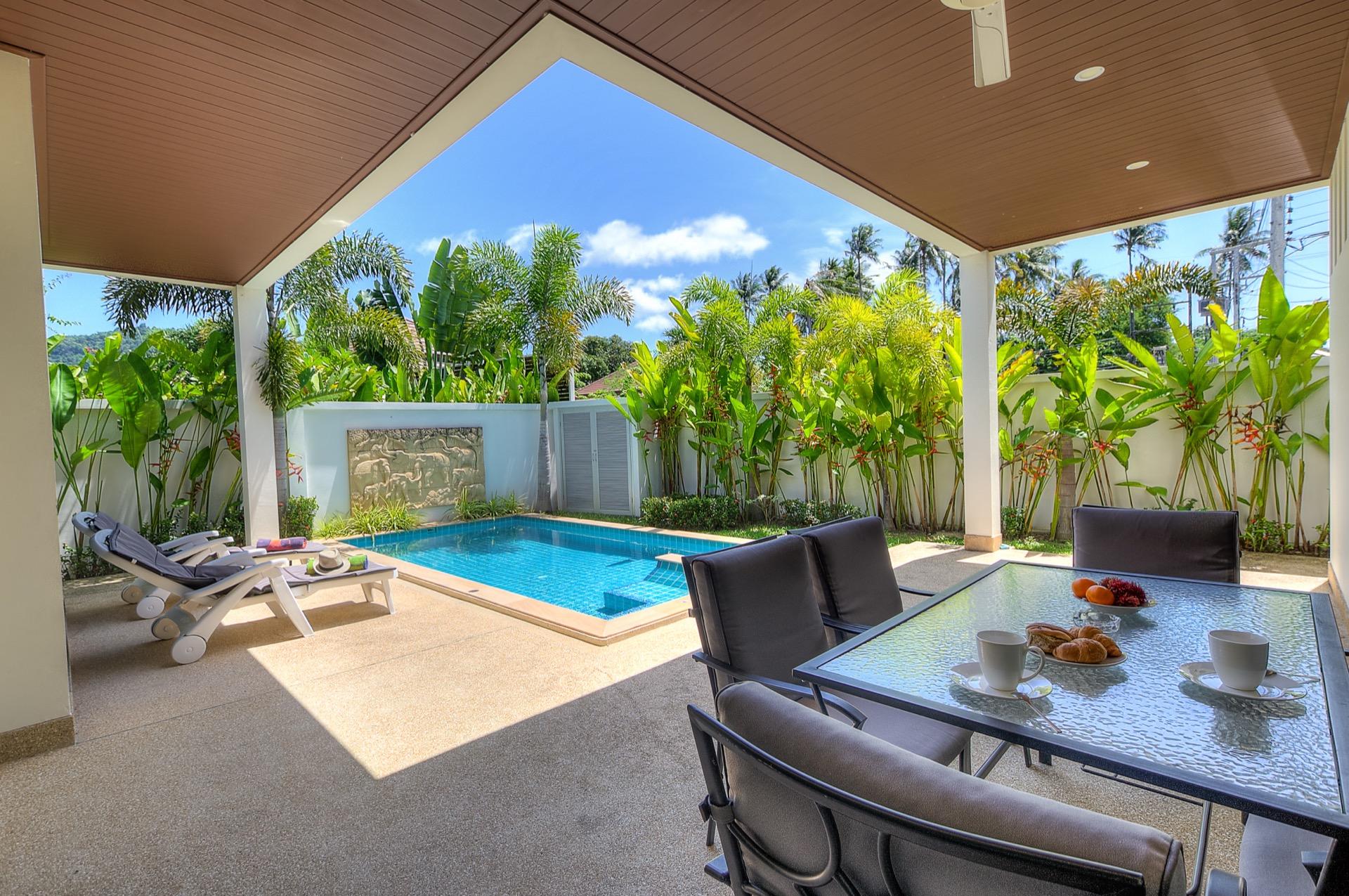 West facing 3br Boutique Pool Villa