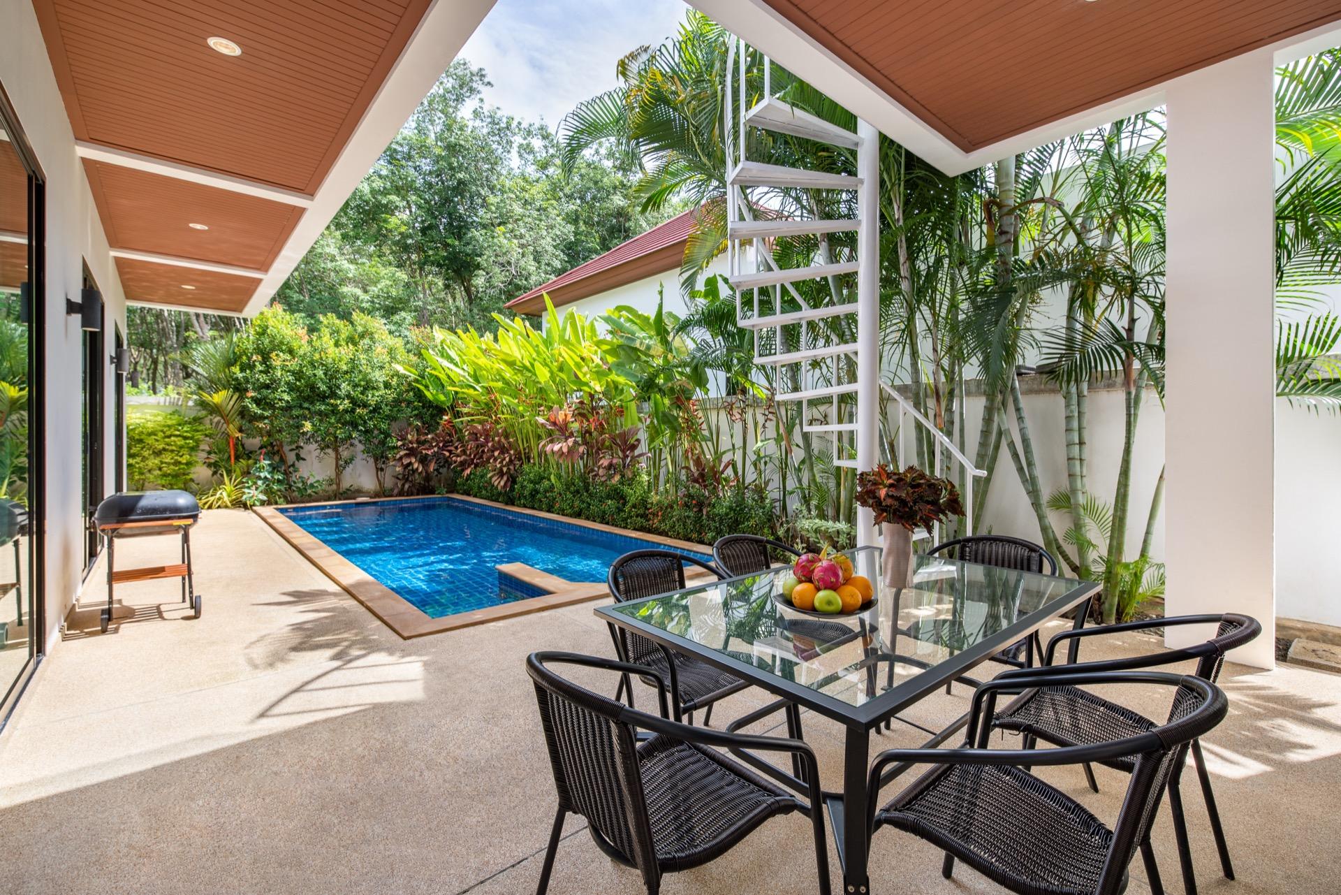 Modern 3br Boutique Pool Villa next to heave forest