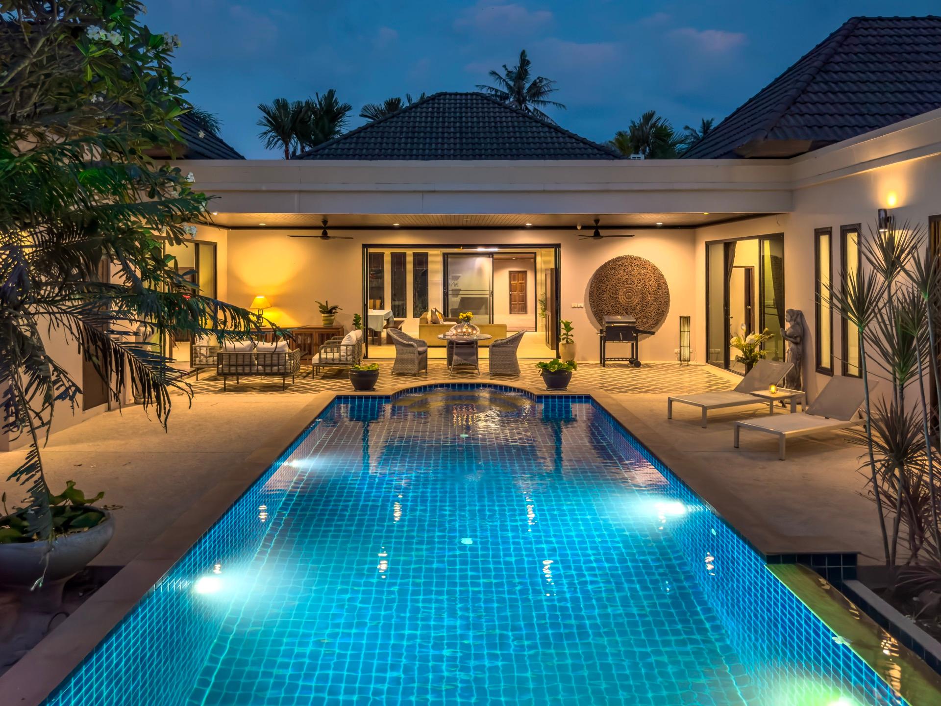 Villa Intira 5br 12m pool/garden